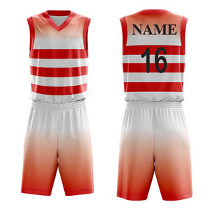 Venta al por Mayor de Camisetas de Baloncesto Transpirables para Hombre, Tallas Grandes, 100% Poliéster, Bordado Personalizado, Ropa Deportiva - Product Image 6