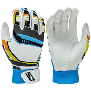 Baseball Batting Gloves Made to Order for Professional Players with Reinforced Palm Grip OEM Branding Wholesale Export - Product Image 6