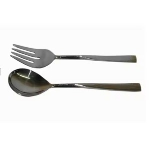 Elegant Table Service <b>Salad</b> Set Metal Serving <b>Tools</b> for Hospitality and Fine Dining - Product Image 2