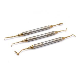 Espátula Eléctrica para Resina Compuesta Dental, Juego de 6 Instrumentos de Restauración con Cabeza Recubierta de Titanio - Product Image 1