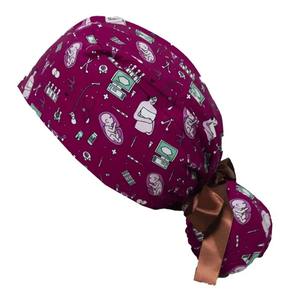 Gorro Quirúrgico con Logotipo de Empresa Privada, Gorro de Enfermera, Gorro Médico para Doctor y Enfermera, Talla Ajustable, Accesorio de Uniforme Hospitalario - Product Image 3