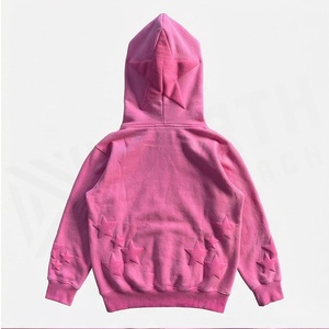 Sudadera con Capucha Extra Grande Rosa North Approach, con Cierre y Bolsillo Frontal, de Forro Polar, Informal, Unisex, para Otoño - Product Image 2