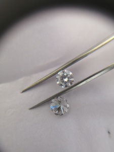 5.20มม. tcw 0.57 ct. เพชรขัดเงาสังเคราะห์สีขาวเพชรเจียระไนแบบประกายเพชรเพชรเพชรแบบหลวมจากโรงงานโดยตรง VS Def CVD HPHT - Product Image 4