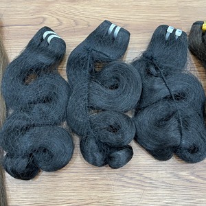 Produit phare : Lot de 3 mèches de cheveux vierges vietnamiens Remy non traités, double trame, extensions afro bouclées ondulées - Product Image 6