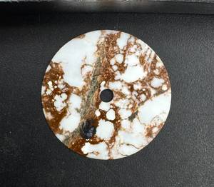 Cadran de montre en pierre naturelle de cheval sauvage A K Gems 20 mm, cadran de montre en pierre fine de 0,50 mm, cadran de montre personnalisé de luxe, OEM ODM Rajasthan - Product Image 1