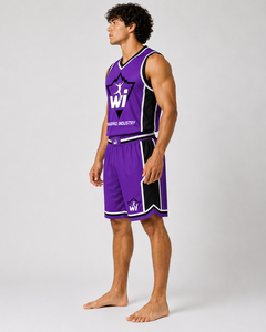 Ensemble d'uniformes de basketball personnalisés pour adultes – Maillot de sport sans manches en polyester respirant et à séchage rapide, haute qualité pour toute l'équipe - Product Image 5
