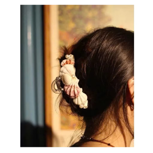 กิ๊บติดผมเปลือกหอยทำมือขายส่ง |   กิ๊บติดผมเปลือกหอยธรรมชาติ |   เครื่องประดับแฟชั่นชายหาด - Product Image 1
