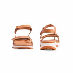 Sandale à talon moutarde PU0365 - Product Image 2