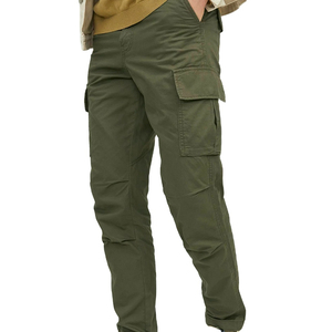 Pantalon Cargo Homme Tendance Décontractée Anti-Plis Qualité Supérieure Prix Abordable avec Logo/Couleurs Personnalisables - Product Image 3