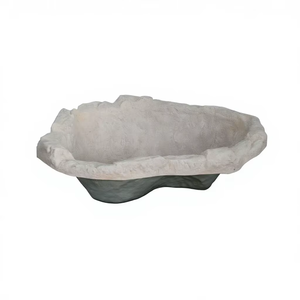 Ornements de jardin en fibre de verre FRP légers KNT Wholesale, résistants aux intempéries, modernes, pour usage intérieur/extérieur, attrayants et peints. - Product Image 1