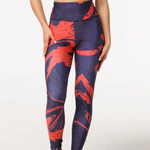 Pantalones de Yoga de Alta Calidad para Mujer, Leggings Casuales de Spandex con Estampado para Gimnasio, Fitness, Tallas Grandes, Ropa Deportiva de Verano - Product Image 3