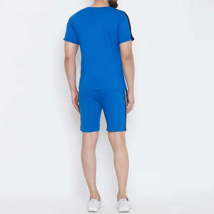 Nouveau 2026 Ensemble de lutte décontracté personnalisé pour hommes en tricot à séchage rapide T-shirts + shorts Imprimé sérigraphié Ensemble 2 pièces International - Product Image 2