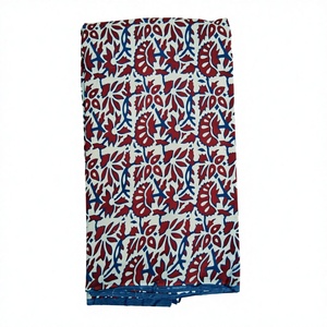 ผ้าดิบอเนกประสงค์สำหรับเสื้อผ้ากระเป๋าและอุปกรณ์เครื่องนอนอเนกประสงค์พิมพ์ลายบล็อกคอตตอน - Product Image 1