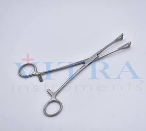 Pinzas Duvall de Alta Calidad de 19 cm, Estrechas - Pinzas de Acero Inoxidable para Agarrar Intestinalmente - Pinzas Pulmonares de Mandíbula Triangular - Product Image 2