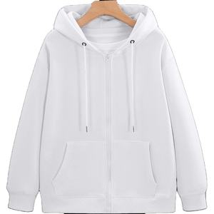 Sweat-shirts à capuche pour hommes à fermeture éclair, très vendus, de haute qualité, 100% coton polaire, écologiques, respirants, tendance streetwear, style hip-hop - Product Image 4