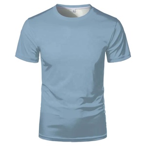 T-shirt oversize personnalisé de haute qualité 100% coton à col boxy pour hommes T-shirt uni vierge à culture lourde pour hommes - Product Image 6