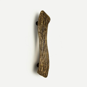 Poignée de porte extérieure tendance couleur bronze, en métal, pour bureau, école, restaurant, hôtel, hôpital, poignée de traction en T - Product Image 5
