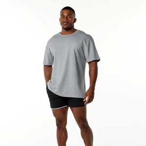 Camisetas de Hombre de Primera Calidad, 100% Algodón, Holgadas, Gruesas, Transpirables, para Verano - Product Image 4