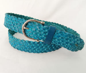 Cinturón de Cuero Genuino Hecho a Mano, Diseño Moderno, Precio de Fábrica, Tendencia 2026, Cinturón de Jinete, Cinturones Ecuestres para Hombre - Product Image 1