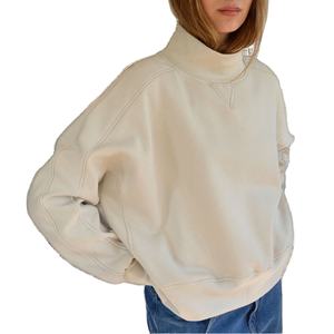 Sudaderas de Mujer de Primera Calidad 100% Algodón, Servicio OEM, Logotipo Personalizado, Sudaderas Casuales, Sudaderas con Capucha Personalizadas para Mujer - Product Image 2