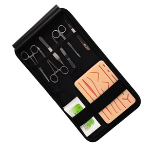 Dental Surgical Suture <b>Kit</b> Stainless Steel Manual Forceps Gum Cutting Gingival <b>Suturing</b> Practice Student Dissecting CE Certified - Product Image 2