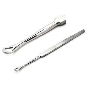 Curettes auriculaires Fox de qualité supérieure 6 mm, curette auriculaire droite et aiguisée pour otologie, instruments ORL, vente en gros - Product Image 5