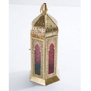 Traditional Windproof <b>Large</b> Size Black <b>Candle</b> Lantern Courtyard and Home Decorative Solar Metal Classical <b>Candle</b> Lantern - Product Image 4