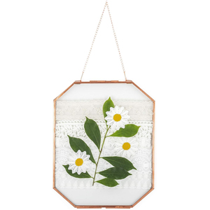 Cadre photo en verre avec bordure en laiton suspendu, finition dorée, taille personnalisée, forme octogonale, qualité exceptionnelle, prix le plus bas, best-seller, décoration - Product Image 6