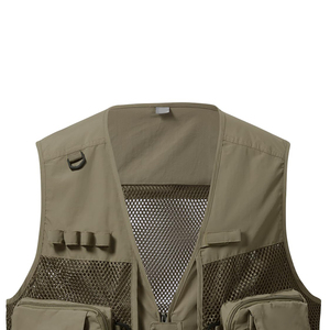 Chaleco Cargo Vintage para Hombre de Invierno, Chaleco Multibolsillos para Trabajo al Aire Libre, Pesca y Senderismo, de Secado Rápido, Transpirable y Ecológico - Product Image 5