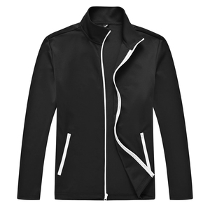 Wholesale Men's Stand Collar Tracksuit Polyester Comfortable fit Full Sleeve Lightweight Quick Dry Breathable Casual Tracksuit - Product Image 3