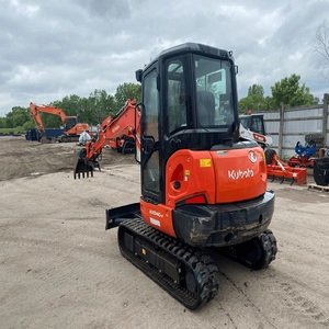 Mini-excavatrice Kubota KX040-4 avec moteur et boîte de vitesses - Puissance compacte 4170 kg, 1000-2500 heures pour applications polyvalentes - Product Image 5