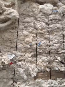 Tejido de Poliéster Elástico Transpirable Ecológico de Residuos de Hilos de Telares para Ropa Deportiva con Tejido Acanalado e Interlock - Product Image 4