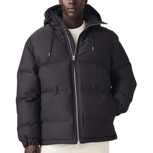 Nouvelle arrivée, veste d'hiver personnalisée pour homme, manteau en duvet, veste matelassée avec cordon de serrage - Product Image 1