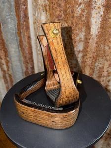 Estribos de Madera de Roble de Alta Calidad, Estilo Occidental, con Suela de Goma, Color/Logotipo Personalizado, Diseño OEM, Euro Cavall Industries - Product Image 5