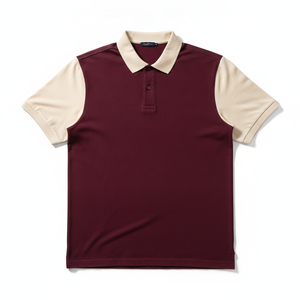 Polo classique en coton pour homme, manches courtes, tissu respirant et confortable, décontracté, élégant, pour l'été, à porter au quotidien - Product Image 1