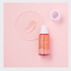 Crèmes pour le visage blanchissantes Ssisoul Deep Sea Mela Ampoule Cream, crèmes hydratantes pour le visage à la vitamine C, crème régénérante pour le visage Sam Renewal - Product Image 1