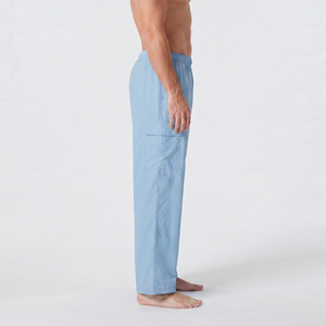 Men's Wide Leg Cargo Windbreaker Pants 100% Nylon Polyester Loose Fit Summer Trouser Casual Street Wear <b>Wind</b> <b>Breaker</b> Men Pants - Product Image 3