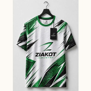 Fabricante de Camisetas Personalizadas, Camisetas de Algodón, Camisetas Extra Grandes, Impresión de Logotipos, Ropa Deportiva al por Mayor, ZIAKOT INDUSTRY Pakistán - Product Image 2