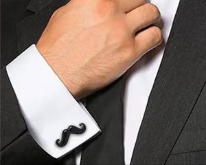 Mancuernillas Personalizadas de Lujo para Hombre |   Mancuernillas de Acero Inoxidable y Plata de Ley 925 |   Joyería al por mayor para puños de camisa de negocios y bodas - Product Image 4