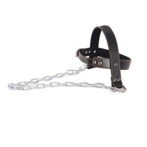 Arnés Multifuncional para Cabeza y Cuello (Algodón/Cadena de Acero de Nylon) para Levantamiento de Pesas, Entrenamiento de Fuerza y Potencia, Tallas Personalizadas - Product Image 2