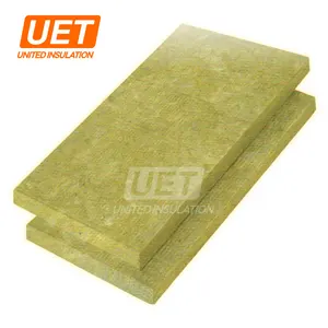 Fire insulation material is suitable for external wall fire insulation cement rock wool composite board
