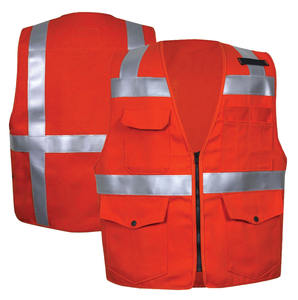 Chaleco de Seguridad Transpirable y Duradero, Alta Visibilidad, Reflectante, Diseño Multibolsillos para Uso Industrial, Chaleco para Hombre - Product Image 4