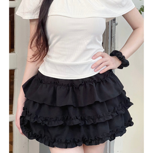 Good Quality Women'S Casual Tight Pleated <b>Skirt</b> 100% Cotton in Stock Private Label Vietnam Supplier Factory Free Sample - Product Image 5