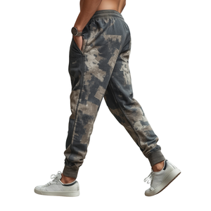 Pantalones Deportivos Vintage para Hombre con Estampado - Product Image 2
