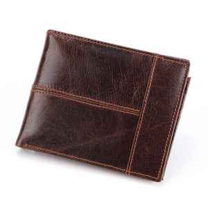 Handmade Luxury Fashion Genuine Leather <b>Black</b> <b>Wallet</b> <b>for</b> <b>Men</b> Slim <b>Wallet</b> - Product Image 4