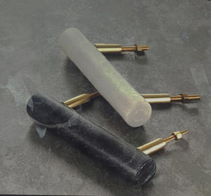 Poignées de meubles modernes en marbre rose naturel pour armoires de chambre, de salle de sport, de cuisine, tiroirs et commodes extérieures - Product Image 1