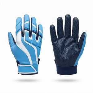 Gants de football américain personnalisés, antidérapants, pour receveurs, avec une coupe confortable et flexible pour les joueurs - Product Image 2