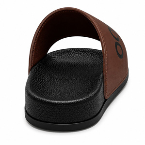 Sandalias Personalizadas con Logotipo Marrón |   Sandalias Unisex de EVA Cómodas |   Pantuflas Personalizadas para Playa, Piscina, Interiores y Exteriores |   OEM ODM - Product Image 4