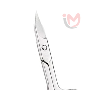 Ciseaux à cuticules professionnels durables en acier inoxydable pour droitiers, outil de beauté pour manucure - Product Image 2