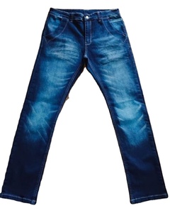 Pantalones Vaqueros Casuales de Moda para Hombre, Estilo Cargo Holgado con Botones, Jeans de Mezclilla para Hombre - Product Image 1